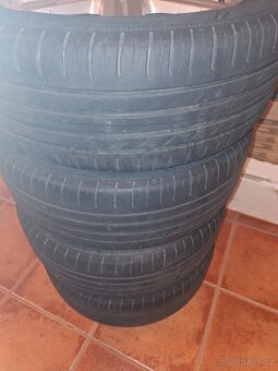 Volvo V50, 4x hliník disk včetně letní pneu - 4