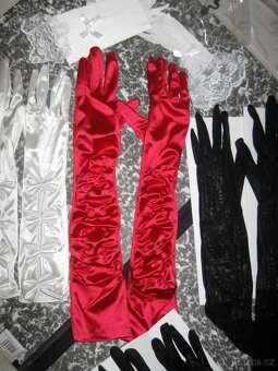 Společenské/svatební rukavičky - 4