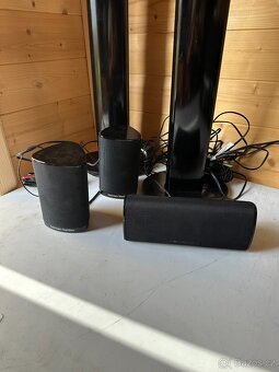 Reproduktory HARMAN KARDON HKTS 7 černé + stojany - 4