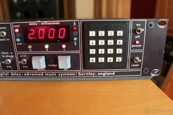 AMS dmx 15-80S Delay vč. Midi Exp. Vzácné vybavení z 80. let - 4
