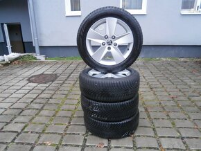 ALU KOLA 5 X 112 ŠKODA ORIGINÁL 205 55 R 16 - 4