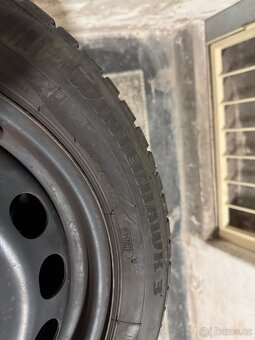 Zimní pneu Firestone 205/55 R16 na discích – 4 ks - 4