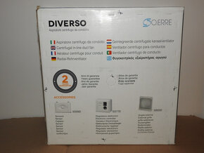 Nový radiální ventilátor O.ERRE Diverso 160 T - 4