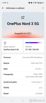 Oneplus NORD 3 5G 16+12GB RAM 256GB - 4