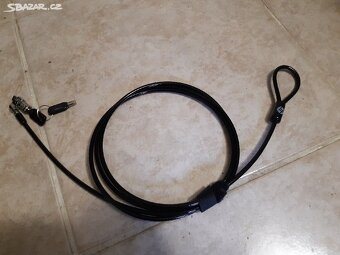 2x Lenovo + 1x HP bezpečnostní kabelový zámek - 4