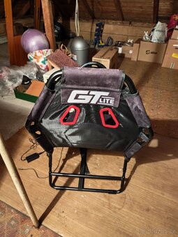 Závodní kokpit + volant, pedály, řadící páka - 4