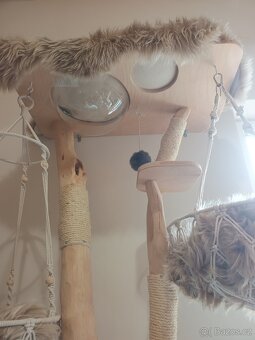 Luxusní kočičí strom, škrabadlo - 4