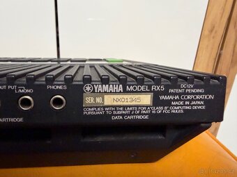 Yamaha RX5 Digital Rhythm Programmer - Black - 4