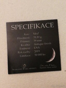 Pamětní medaile Apollo 11 - 4