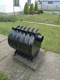 Teplovzdušná kamna na dřevo (nová) - 4