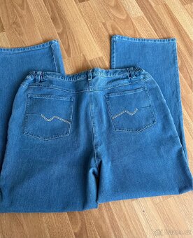 Džíny široké zvonove 46/48 - 4