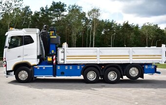 Volvo FH 16.550 - 8x4 – Sklápěč/Valník + HR-PALFINGER PK 340 - 4