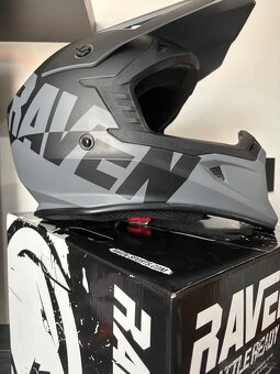 Motokrosová helma RAVEN - 4