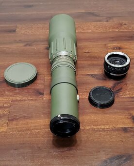 Objektiv Beroflex 500 mm f 8 / T2 - Olympus OM - 4