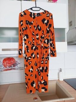 Letní vzorovane leopardí šaty výměna možná - 4