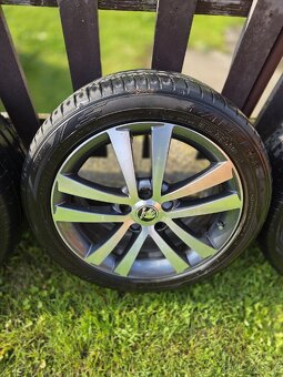 17" Alu (sada) originál Škoda Cygnus - 4