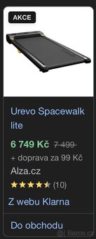Urevo Spacewalk lite- chodící pás - 4