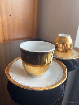 Porcelánové šálky s talířkem zn. Neul - 4