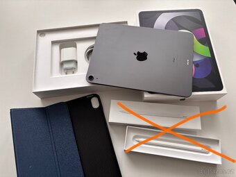 Apple iPad Air (2020) 4.gen + kabel,nabíječka,obal,sklo - 4