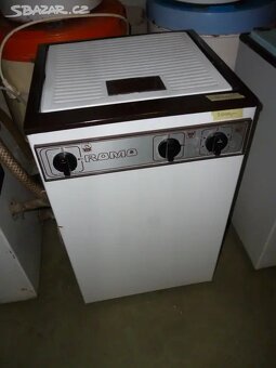 pračka romo kombi,nerez vana ,ohřev vody,ždímání za 4000kč - 4