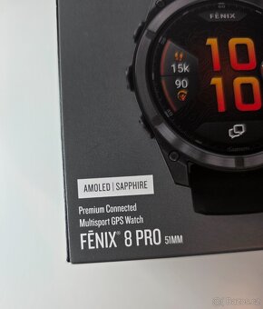 Garmin Fenix 8 Pro 51 mm AMOLED carbon gray titan - 4