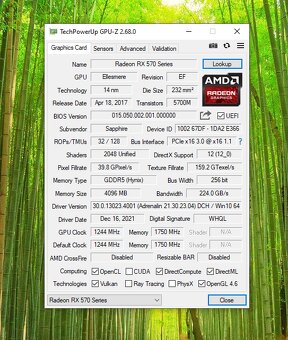 počítač HP Z620, Xeon E5 2697 v2, 64 GB, Radeon RX570 - 4
