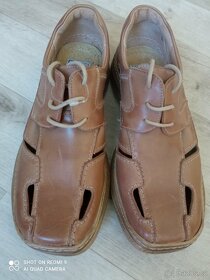 Pánská kožená obuv 41 - 4