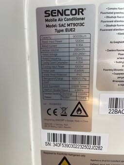 Mobilní Klimatizace Sencor SAC MT9013C - 4