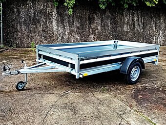 Univerzální přívěsný vozík se svařovaným rámem 3,0m x 1,5m - 4