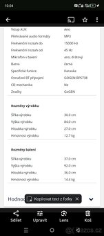 Párty reproduktor GoGEN - 4