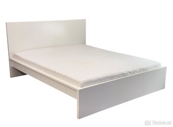Postel IKEA MALM 180x200 bez matrace - 4