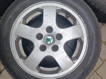 Alu kola 6Jx14H2, 5x100, ET38 originál Skoda Fabia 1 - 4