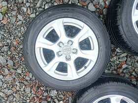 audi orig.alu 225/55 R16 .Kola jsou z modelu audi A4 kombi r - 4
