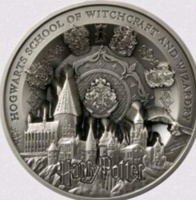 Harry Potter 1kg strieborna minca - 4