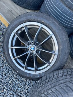 Alu kola a pneu - 5x112, NOVÉ NEPOŠKOZENÉ - 4