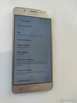Mobil Samsung stříbrný - 4