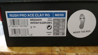 Pánské boty na tenis Wilson Rush Pro Ace Clay vel.45 (NOVÉ) - 4