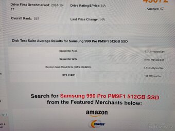 SSD M2 nvme 512gb Samsung PM9F1 ( 990 pro) - 4