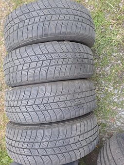 Zimní sada 5x100 Škoda 195/55 R15 - 4