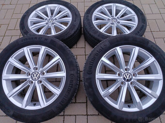 alu kola 5x112 r 17 VW Passat b8 a letní 215/55/17 - 4