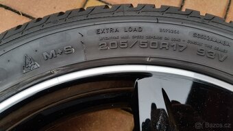 ALU kola ŠKODA SCALA 5x100 R17 NOVÁ zimní sada 205/50 r17 - 4