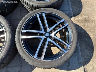 4x al kola 5x100 18 + pneu celoroční 215/45 R18 - 4