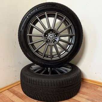 VW TOUAREG/AUDI Q7 5x130 R18 ET43+ZIMNÍ 255/55R18 - 4