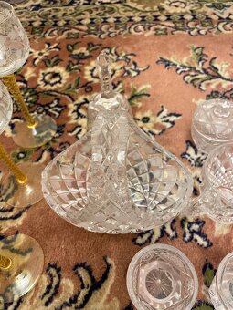 Starožitné broušené sklo - 4