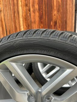 Audi kola 245/40 R18 5x112, zimní pneu - 4