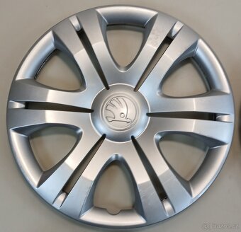 Poklice Škoda 15" 4ks - 4