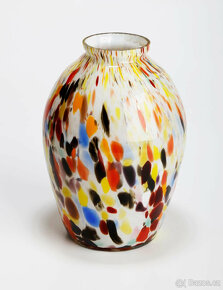 Váza brokové sklo - Salomon Reich - 4