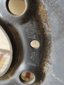 Disk a pneu 6 1/2JX 15H2 IS 47 - 4
