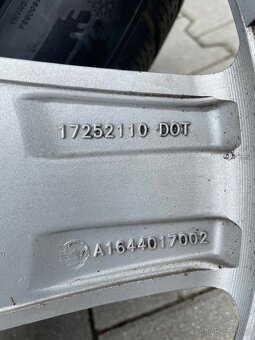 Alu kola mercedes Benz 21" 3 kusy ET 37 - 4