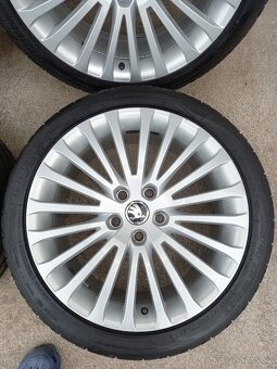 Originál alu kola skoda superb - 4